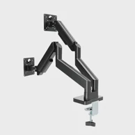 GEMBIRD Nosač monitora MA-DA2-06, stolni, dvostruki, 17"–32", crni